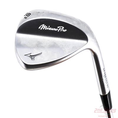 Mizuno Pro T-1 Soft White Satin Wedge Lob LW 58° 12 Deg Bounce M Grind Dynamic Gold Tour Issue S400 Steel Stiff Right Handed 35.25in
