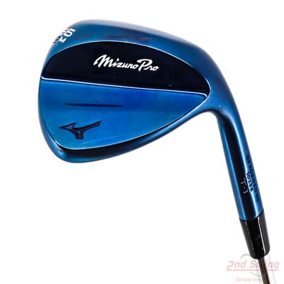 Mizuno Pro T-1 Blue Ion Wedge Sand SW 56° 10 Deg Bounce M Grind Dynamic Gold Tour Issue S400 Steel Stiff Right Handed 35.25in