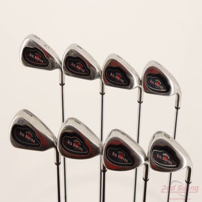 Callaway 2004 Big Bertha Iron Set 3-PW Callaway Big Bertha Steel Steel Regular Right Handed STD