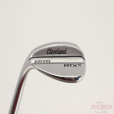 Cleveland RTX 6 ZipCore Tour Satin Wedge Lob LW 60° 10 Deg Bounce Mid Dynamic Gold Spinner TI Steel Wedge Flex Left Handed 34.75in