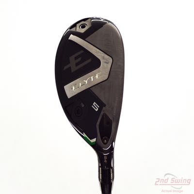 Callaway Elyte Hybrid 5 Hybrid 24° Mitsubishi Vanquish 5 Graphite Senior Right Handed 40.0in