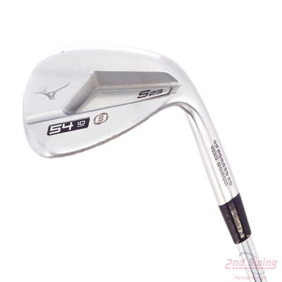 Mizuno S23 Satin Chrome Wedge Sand SW 54° 10 Deg Bounce S Grind FST KBS Hi-Rev 2.0 115 Steel Wedge Flex Right Handed 35.5in
