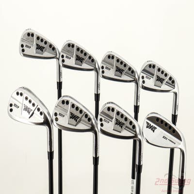 PXG 0311 P GEN3 Iron Set 5-PW GW LW Mitsubishi MMT 80 IR Graphite Stiff Right Handed +3/4"