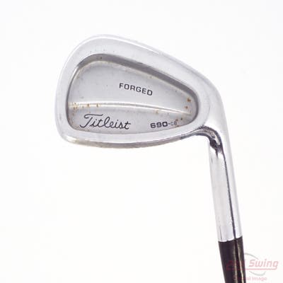 Titleist 690 CB Forged Single Iron Pitching Wedge PW Stock Steel Shaft Steel Stiff Right Handed 35.5in