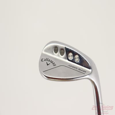 Callaway Jaws Raw Chrome Wedge Sand SW 56° 10 Deg Bounce S Grind Dynamic Gold Spinner TI Steel Wedge Flex Right Handed 35.25in