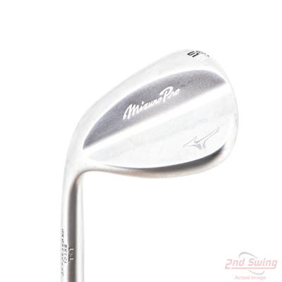 Mizuno Pro T-1 Soft White Satin Wedge Lob LW 58° 10 Deg Bounce V Grind Dynamic Gold Tour Issue S400 Steel Stiff Left Handed 35.25in