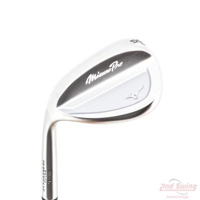 Mint Mizuno Pro T-3 Soft White Satin Wedge Sand SW 56° 6 Deg Bounce C Grind FST KBS Hi-Rev 2.0 115 Steel Wedge Flex Left Handed 35.25in