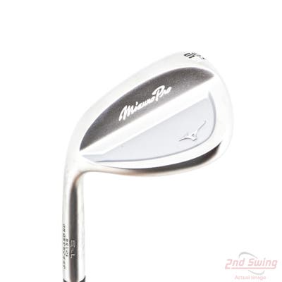 Mint Mizuno Pro T-3 Soft White Satin Wedge Sand SW 56° 10 Deg Bounce M Grind FST KBS Hi-Rev 2.0 115 Steel Wedge Flex Left Handed 35.25in