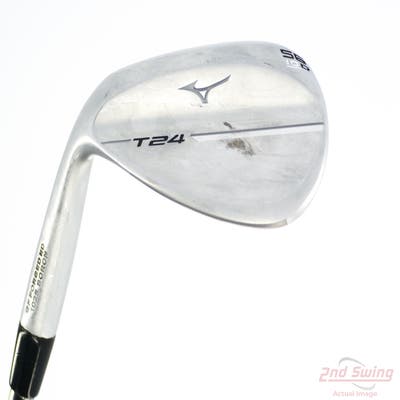 Mizuno T24 Soft Satin Wedge Sand SW 56° 10 Deg Bounce D Grind Dynamic Gold Tour Issue S400 Steel Stiff Left Handed 35.75in