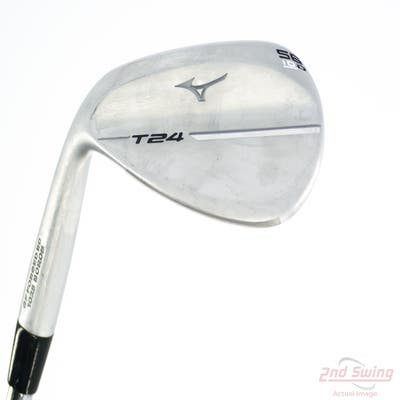 Mizuno T24 Soft Satin Wedge Sand SW 56° 10 Deg Bounce D Grind Dynamic Gold Tour Issue S400 Steel Stiff Left Handed 35.75in