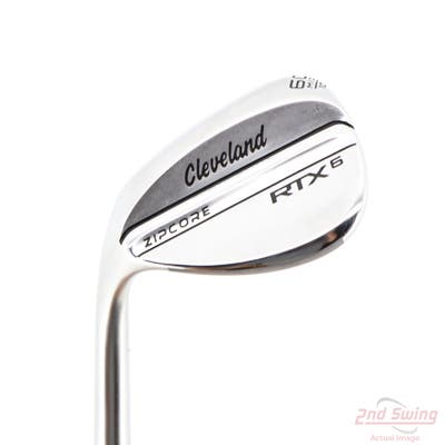 Mint Cleveland RTX 6 ZipCore Tour Satin Wedge Lob LW 60° 10 Deg Bounce Mid Dynamic Gold Spinner TI Steel Wedge Flex Left Handed 35.25in