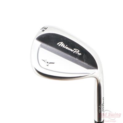 Mizuno Pro T-3 Soft White Satin Wedge Sand SW 54° 12 Deg Bounce S Grind FST KBS Hi-Rev 2.0 115 Steel Wedge Flex Right Handed 35.25in