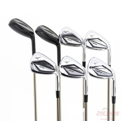 Mizuno JPX 923 Hot Metal HL Iron Set 5H 6H 7-PW GW UST Mamiya Recoil ESX 460 F3 Graphite Regular Right Handed STD