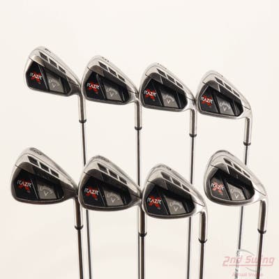 Callaway Razr X NG Iron Set 4-PW GW Callaway Stock Steel Steel Regular Right Handed STD