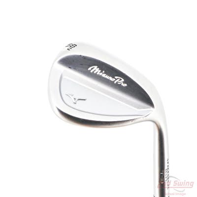 Mizuno Pro T-3 Soft White Satin Wedge Lob LW 58° 8 Deg Bounce C Grind FST KBS Hi-Rev 2.0 115 Steel Wedge Flex Right Handed 35.25in