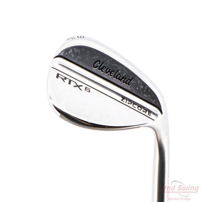 Mint Cleveland RTX 6 ZipCore Tour Satin Wedge Lob LW 58° 12 Deg Bounce Full Dynamic Gold Spinner TI Steel Wedge Flex Right Handed 35.25in