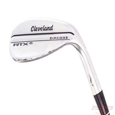 Cleveland RTX 6 ZipCore Tour Satin Wedge Lob LW 58° 12 Deg Bounce Full Dynamic Gold Spinner TI Steel Wedge Flex Right Handed 35.25in