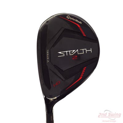 TaylorMade Stealth 2 HD Fairway Wood 3 Wood 3W 16° Aldila Ascent Blue 50 Graphite Senior Left Handed 43.5in