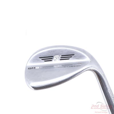 Titleist Vokey SM9 Tour Chrome Wedge Lob LW 60° 12 Deg Bounce D Grind Titleist Vokey BV Steel Wedge Flex Right Handed 35.25in
