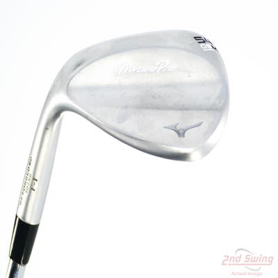 Mizuno Pro T-1 Soft White Satin Wedge Sand SW 54° 8 Deg Bounce M Grind Dynamic Gold Tour Issue S400 Steel Stiff Left Handed 35.25in