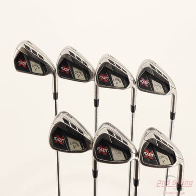 Callaway Razr X Iron Set 4-PW Callaway Razr X Iron Steel Steel Uniflex Right Handed +1/4"