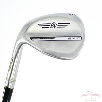 Titleist Vokey SM10 Tour Chrome Wedge Lob LW 58° 14 Deg Bounce K Grind Mitsubishi Tensei Red AM2 Graphite Wedge Flex Left Handed 34.25in