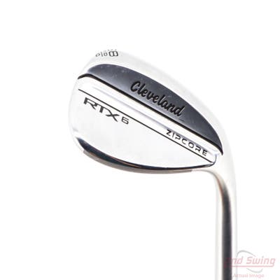 Mint Cleveland RTX 6 ZipCore Tour Satin Wedge Lob LW 58° 10 Deg Bounce Mid Dynamic Gold Spinner TI Steel Wedge Flex Right Handed 35.5in
