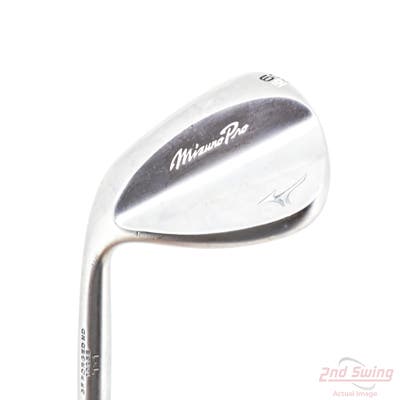 Mizuno Pro T-1 Soft White Satin Wedge Lob LW 60° 10 Deg Bounce C Grind Dynamic Gold Tour Issue S400 Steel Stiff Left Handed 35.25in