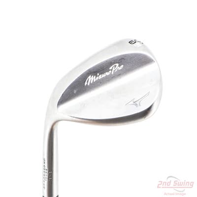 Mizuno Pro T-1 Soft White Satin Wedge Lob LW 60° 12 Deg Bounce V Grind Dynamic Gold Tour Issue S400 Steel Stiff Left Handed 35.25in