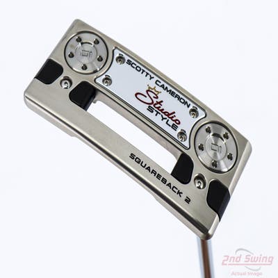 Mint Titleist Scotty Cameron 2025 Studio Style Squareback 2 Putter Steel Right Handed 35.0in