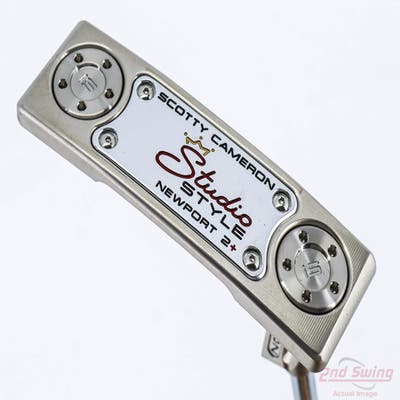 Mint Titleist Scotty Cameron 2025 Studio Style Newport 2 Plus Putter Steel Right Handed 34.0in