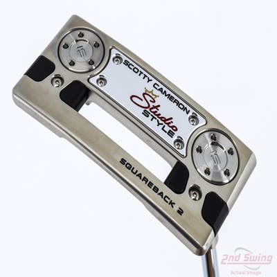 Mint Titleist Scotty Cameron 2025 Studio Style Squareback 2 Putter Steel Right Handed 34.0in
