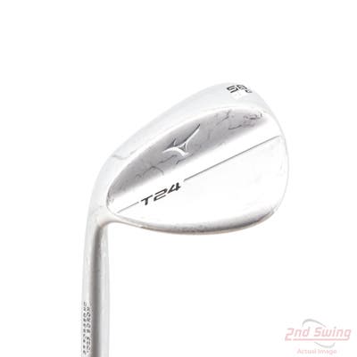 Mizuno T24 Soft Satin Wedge Lob LW 58° 8 Deg Bounce C Grind Dynamic Gold Tour Issue S400 Steel Stiff Left Handed 35.75in