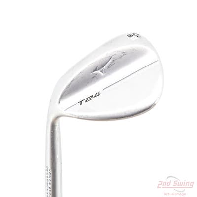 Mizuno T24 Soft Satin Wedge Lob LW 60° 10 Deg Bounce C Grind Dynamic Gold Tour Issue S400 Steel Stiff Left Handed 35.75in
