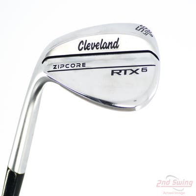 Mint Cleveland RTX 6 ZipCore Tour Satin Wedge Sand SW 56° 8 Deg Bounce Low+ Dynamic Gold Spinner TI Steel Wedge Flex Left Handed 35.5in