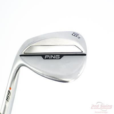 Ping s159 Chrome Wedge Lob LW 60° 8 Deg Bounce H Grind Project X 6.5 Steel X-Stiff Left Handed Orange Dot 35.25in