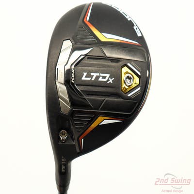 Cobra LTDx Fairway Wood 3 Wood 3W 15° Fujikura Ventus Blue Velocore 7 Graphite X-Stiff Left Handed 43.0in