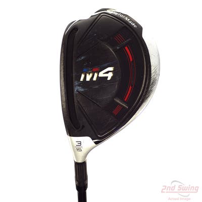 TaylorMade M4 Fairway Wood 3 Wood 3W 15° Fujikura ATMOS 5 Red Graphite Regular Left Handed 43.5in