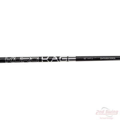 Used W/ PXG RH Adapter Mitsubishi Rayon Kuro Kage Black TiNi 55g Fairway Shaft Senior 42.0in