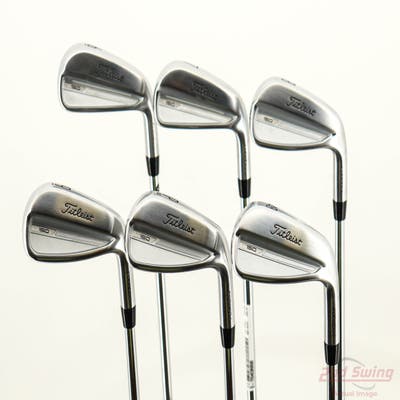 Titleist 2023 T150 Iron Set 6-PW True Temper Dynamic Gold S300 Steel Stiff Right Handed +1/2"