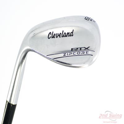 Cleveland RTX ZipCore Tour Satin Wedge Lob LW 60° 10 Deg Bounce Mid Dynamic Gold Spinner TI Steel Wedge Flex Left Handed 35.5in