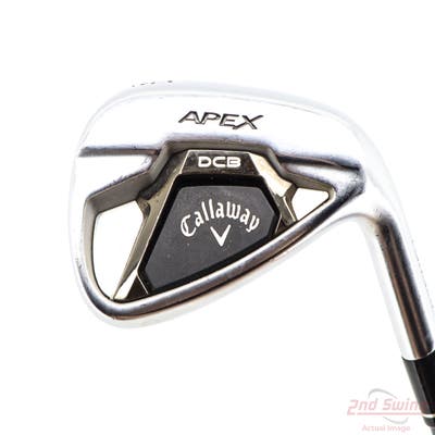 Callaway Apex DCB 21 Single Iron 9 Iron UST Mamiya Recoil 75 Dart Graphite Regular Right Handed 36.75in