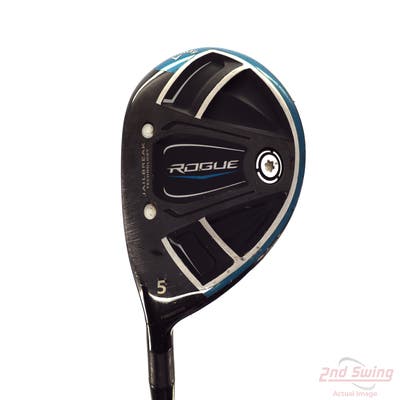 Callaway Rogue Fairway Wood 5 Wood 5W Aldila Quaranta Blue 40 Graphite Regular Left Handed 42.75in