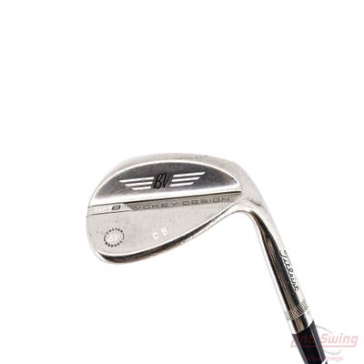 Titleist Vokey SM8 Brushed Steel Wedge Lob LW 58° 8 Deg Bounce M Grind Titleist Vokey BV Steel Wedge Flex Right Handed 35.0in