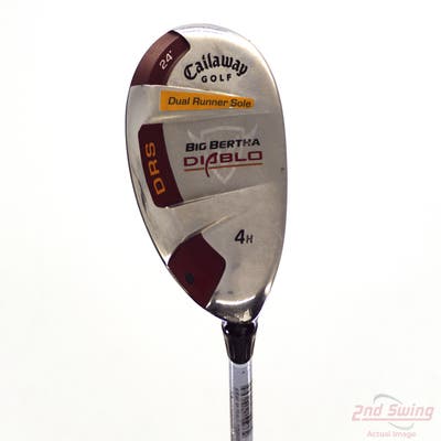 Callaway Big Bertha Diablo Hybrid 4 Hybrid 24° Callaway BB Diablo Hybrid Graphite Stiff Right Handed 40.0in