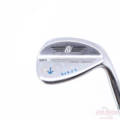 Titleist Vokey SM9 Tour Chrome Wedge Sand SW 56° 12 Deg Bounce D Grind Titleist Vokey BV Steel Wedge Flex Right Handed 35.5in