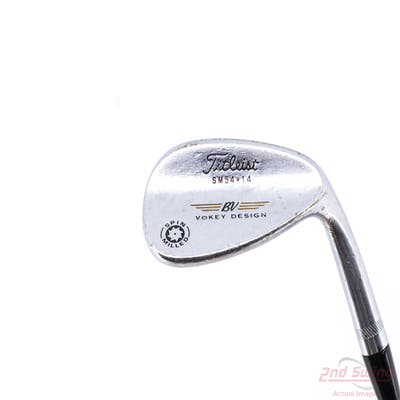 Titleist Vokey Spin Milled Wedge Sand SW 54° 14 Deg Bounce Stock Steel Shaft Steel Wedge Flex Right Handed 35.5in