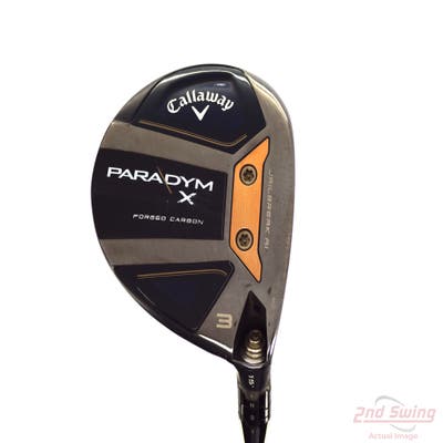 Callaway Paradym X Fairway Wood 3 Wood 3W 15° Aldila Ascent Blue 40 Graphite Senior Right Handed 43.0in