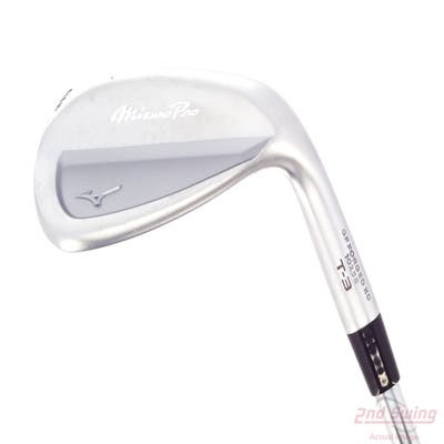 Mizuno Pro T-3 Soft White Satin Wedge Gap GW 52° 10 Deg Bounce S Grind FST KBS Hi-Rev 2.0 115 Steel Wedge Flex Right Handed 35.5in