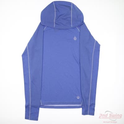 New W/ Logo Straight Down Womens Golf Hoodie Hoodie Medium M Purple MSRP $130